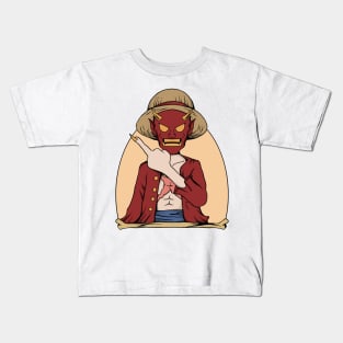 Monkey D oni Kids T-Shirt